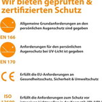 ochranné okuliare UV Pulse Protect 700 PSA/PPE Ultralight