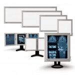 Negatoskop LED NGP 41 SLIM, 4 panelový  stolový