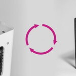 Mobilný germicídny žiarič ASEPTOR Basic 236 M C s počítadlom prevádzkových hodín