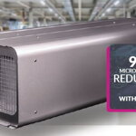 Priemyselná germicídna lampa s prúdením vzduchu GERMIPROTECT GP4x55 - stropná