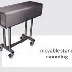 Priemyselná germicídna lampa s prúdením vzduchu GERMIPROTECT GP4x55 - mobilná